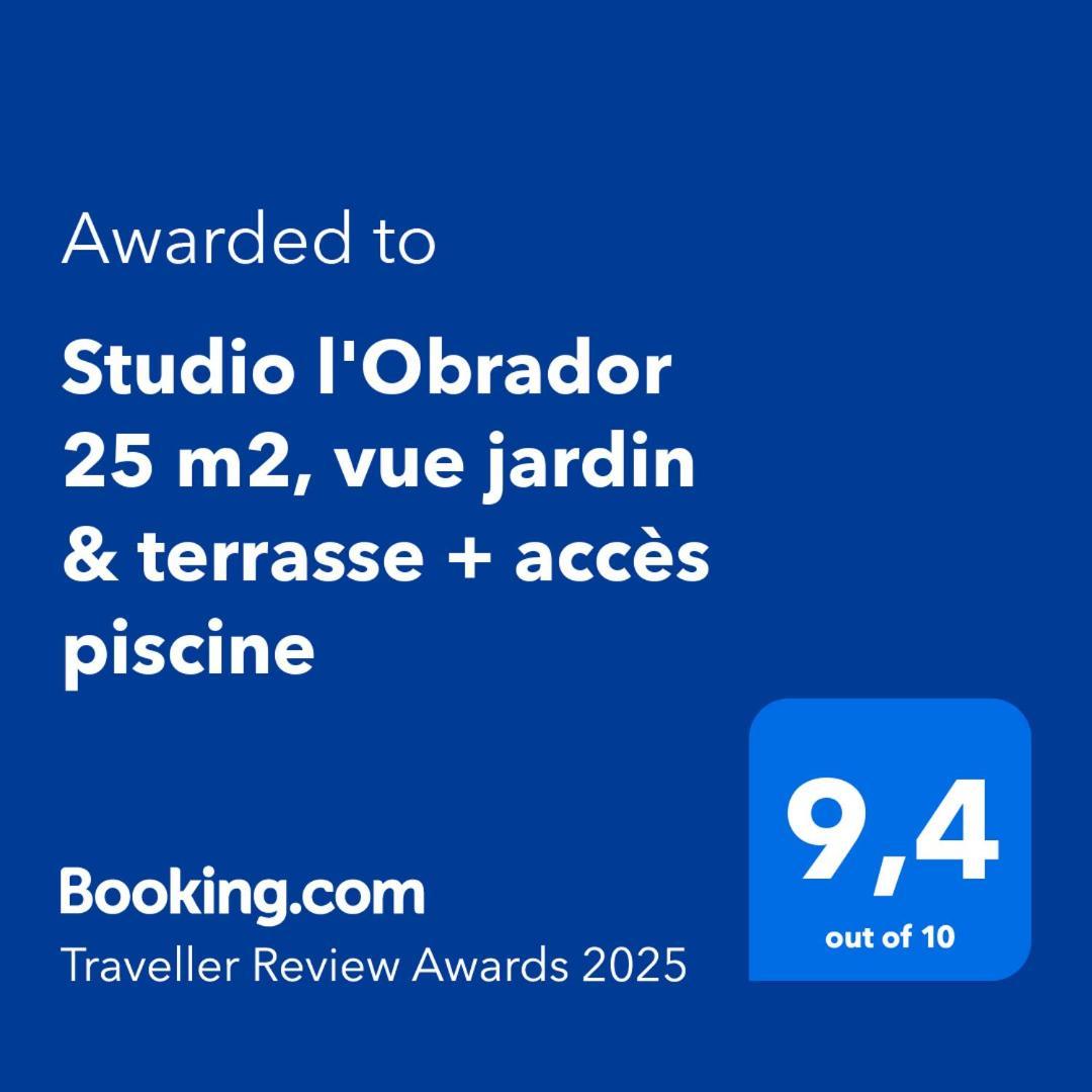 Studio L'Obrador 25 M2 - Cuisine & Terrasse - Acces Piscine Rieux-Minervois Exteriör bild