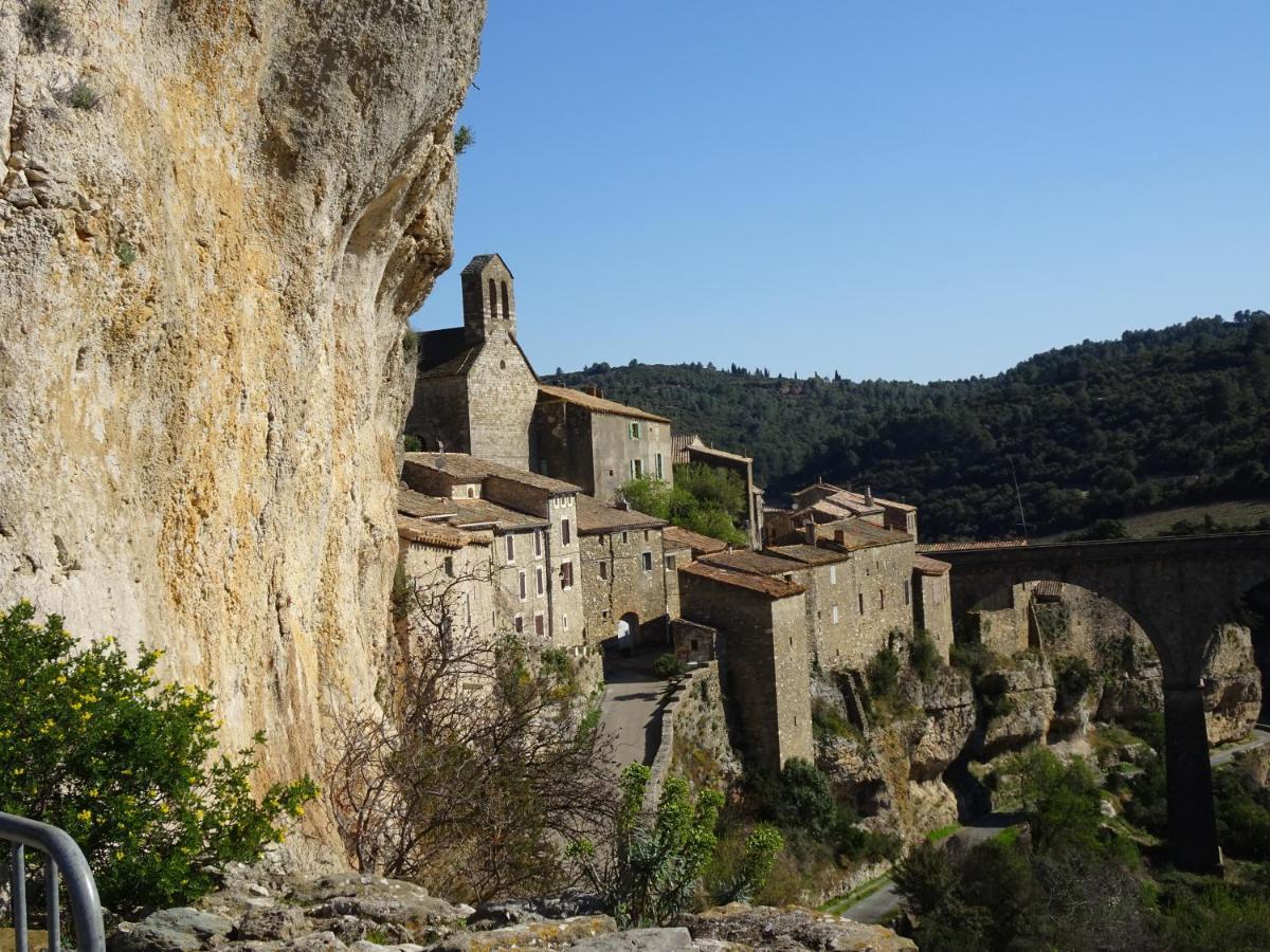 Studio L'Obrador 25 M2 - Cuisine & Terrasse - Acces Piscine Rieux-Minervois Exteriör bild